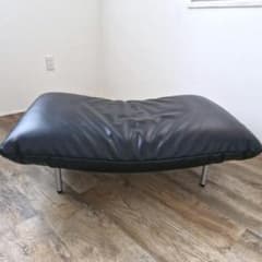 未使用　リーンロゼ　保証書付(コピー）　カラン　２P　パフ　オットマン　ブラック 未使用 リーンロゼ 保証書付(コピー） カラン 2P パフ オットマン