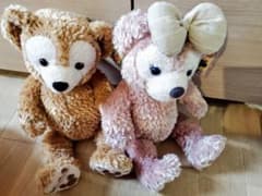 ダッフィー　シェリーメイ　ぬいぐるみ　Sサイズのサムネイル