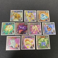 破格スタート！】ポケモンシール技 アマダ レア エレブーほか10枚