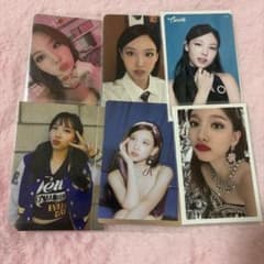TWICE ナヨン トレカ 6枚セットのサムネイル