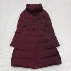 ✨美品✨ケイトスペード ニューヨーク バッグリボンダウンコート　ボルドー　2 ✨美品✨ケイトスペード ニューヨーク バッグリボンダウンコート