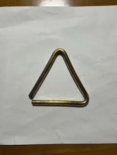 トライアングル 自作 リン青銅製 10mm×12cm - メルカリ