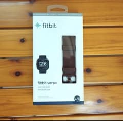 Fitbit Versa 純正レザーバンド コニャック Lサイズのサムネイル