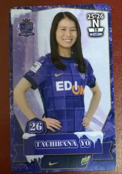 立花葉 サンフレッチェ広島レジーナ オンサイトカード ノーマルカード