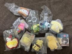 サンリオキャラクターズ けろけろパーティー含むカプセルトイ10点セットのサムネイル