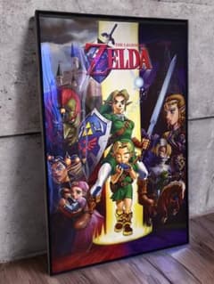ゼルダの伝説 時のオカリナ ポスター 60cm × 90cm ゼルダの伝説 時のオカリナ ポスター 60cm × 90cm - メルカリ