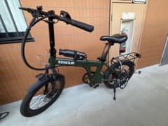 EENDUR C4 電動アシスト自転車 オリーブグリーンのサムネイル