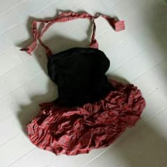 チェック柄ワンピース水着のサムネイル