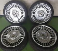EMITZ 20インチ クロームホイールセット 4本 PCD120 - メルカリ