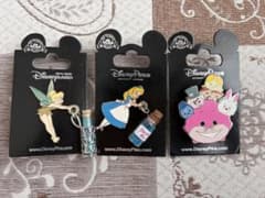 ディズニー ピンバッジ 3点セットのサムネイル