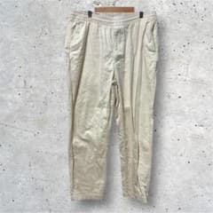 UNIQLO 유니클로 코튼 릴렉스 발목 팬츠 아이보리