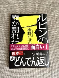 美品◆ルビンの壺が割れた 宿野かほる 新潮文庫 どんでん返し小説のサムネイル