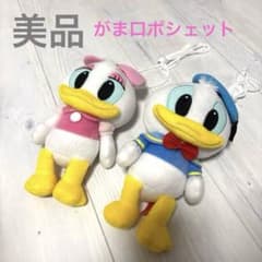 Disney ドナルド＆デイジー ぬいぐるみポシェット 2点セット 平成