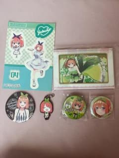 五等分の花嫁 中野四葉 グッズセット 6点まとめ売りのサムネイル