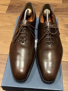 極美品】YANKO ヤンコ 14183 ダークブラウン 7.5 ホールカット - メルカリ