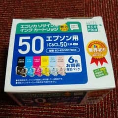 エコリカインクカートリッジ　IC6CL 50のサムネイル