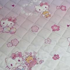 ハローキティ キルティングトートバッグ ピンク QKT8-2780のサムネイル