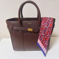 バッグ用スカーフ付き】Mulberry ミニジップドベイズウォーター - メルカリ