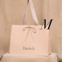 Darich ダーリッチ ピンク ロゴ ショッパー ショップ 袋 Mサイズのサムネイル