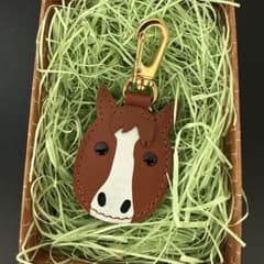 ソメスサドル アッシュゴールド キーホルダー - メルカリ