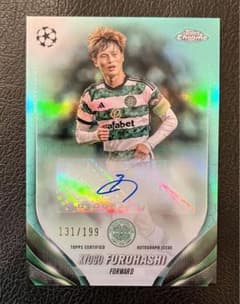 199枚限定 2023-24 Topps 古橋亨梧 直筆サイン セルティック - メルカリ
