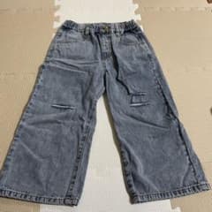 リトルウィークエンド　ダメージデニムパンツ 110サイズのサムネイル