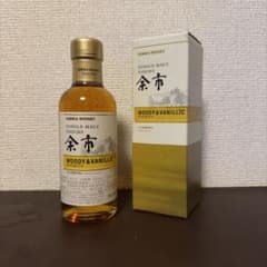 【余市 蒸溜所限定品 】ウッディー&バニラ ウイスキー180mlのサムネイル