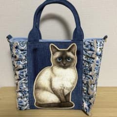 コヤンイサムチョン 新柄 赤ちゃん猫と友達ファブリックVol.10トート
