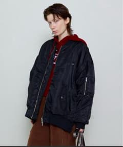 MAISON SPECIALバイカラーリバーシブルMA-1のサムネイル