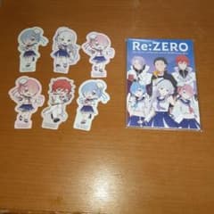 Thumbnail of Re:ZERO ステッカーセット6枚セットとメモ帳