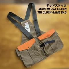 未使用 FILSON TIN CLOTH GAME BAG ゲームバッグ ベスト - メルカリ