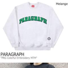 paragraph  パラグラフ　トレーナー　コムドット　値下げ受付中‼️のサムネイル