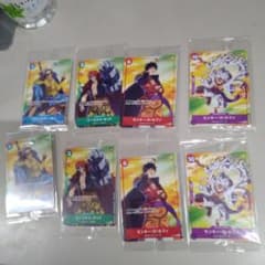 ONE PIECE カードゲーム全4種×2セット セブンイレブン限定のサムネイル