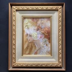 鶴岡義雄『マドモアゼル』額56×47絵薬33×24F4サイズ 鶴岡義雄『マドモアゼル』額56×47絵薬33×24F4サイズ - メルカリ