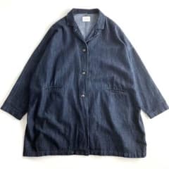 美品✨オーバーサイズ デニム マーケットジャケット羽織りBliss bunch 
