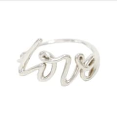 【廃盤】Tiffanyティファニー　パロマグラフィティ　ラブシルバーリング7号 廃盤】Tiffanyティファニー パロマグラフィティ ラブシルバーリング7号