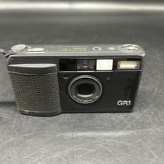 【動作未確認】RICOH GR1 ブラック ジャンク扱い（外れパーツ同封） 動作未確認】RICOH GR1 ブラック ジャンク扱い（外れパーツ同封