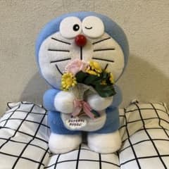 非売品！ ドラえもんおしゃべり音声付きぬいぐるみ - メルカリ