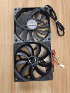 Scythe PCケースファン 2個セット 本体 - 5