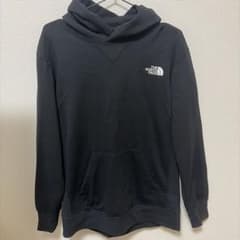 THE NORTH FACE スクエアロゴ パーカー ブラックのサムネイル