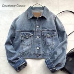ドゥーズィエムクラス Cropped Denim ジャケット Gジャン 短丈 ドゥーズィエムクラス Cropped Denim ジャケット Gジャン 短丈 - メルカリ