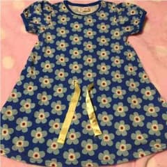 こってぃさん専用★女の子♡サイズ90花柄ワンピ&yuppiのランニングのサムネイル