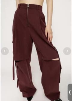 SLY KNEE ZIP CARGO パンツのサムネイル
