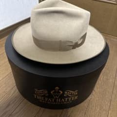 ちょろ‼️THE FAT HATTER 完全オーダー　ラビット　ハット ちょろ様専用‼️THE FAT HATTER 完全オーダー ラビット ハット - メルカリ