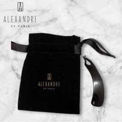 【Alexandre de Paris】バナナクリップ ブラック 定価2.3万円 Alexandre de Paris】バナナクリップ ブラック 定価2.3万円 - メルカリ