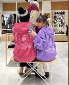 X-girl ジップパーカーのサムネイル