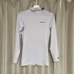 patagonia フード付き長袖ラッシュガード ホワイトのサムネイル