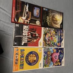 Wii ソフト 6本セット マリオ カービィのサムネイル