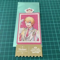 うたプリ ワンダーランド WL 来栖翔 特典 箔押し 缶バッジ ブロくじ うたプリ ワンダーランド WL 特典 チケット風カード 来栖翔 箔押し