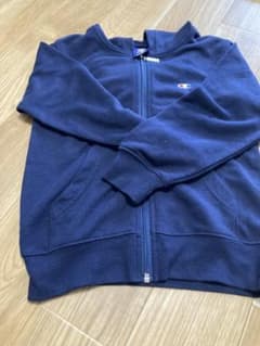 Champion ジップアップパーカー ネイビー 130のサムネイル